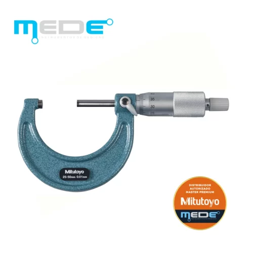 Micrômetro Externo Analógico 25-50mm (0,01) - Mitutoyo - 103-138