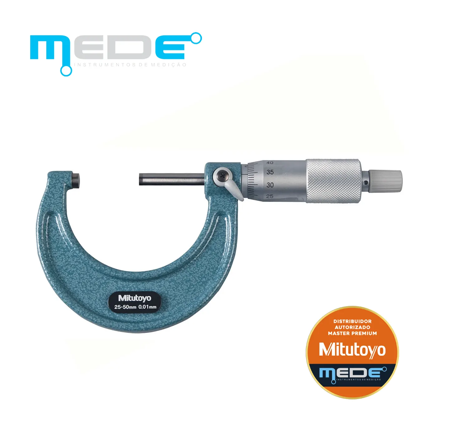 Micrômetro Externo Analógico 25-50mm (0,01) - Mitutoyo - 103-138