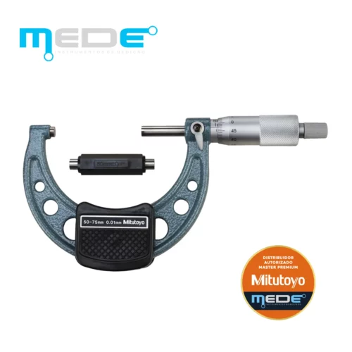 Micrômetro Externo Analógico 50-75mm (0,01) - Mitutoyo - 103-139-10