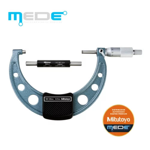Micrômetro Externo Analógico 100-125mm (0,01) - Mitutoyo - 103-141-10