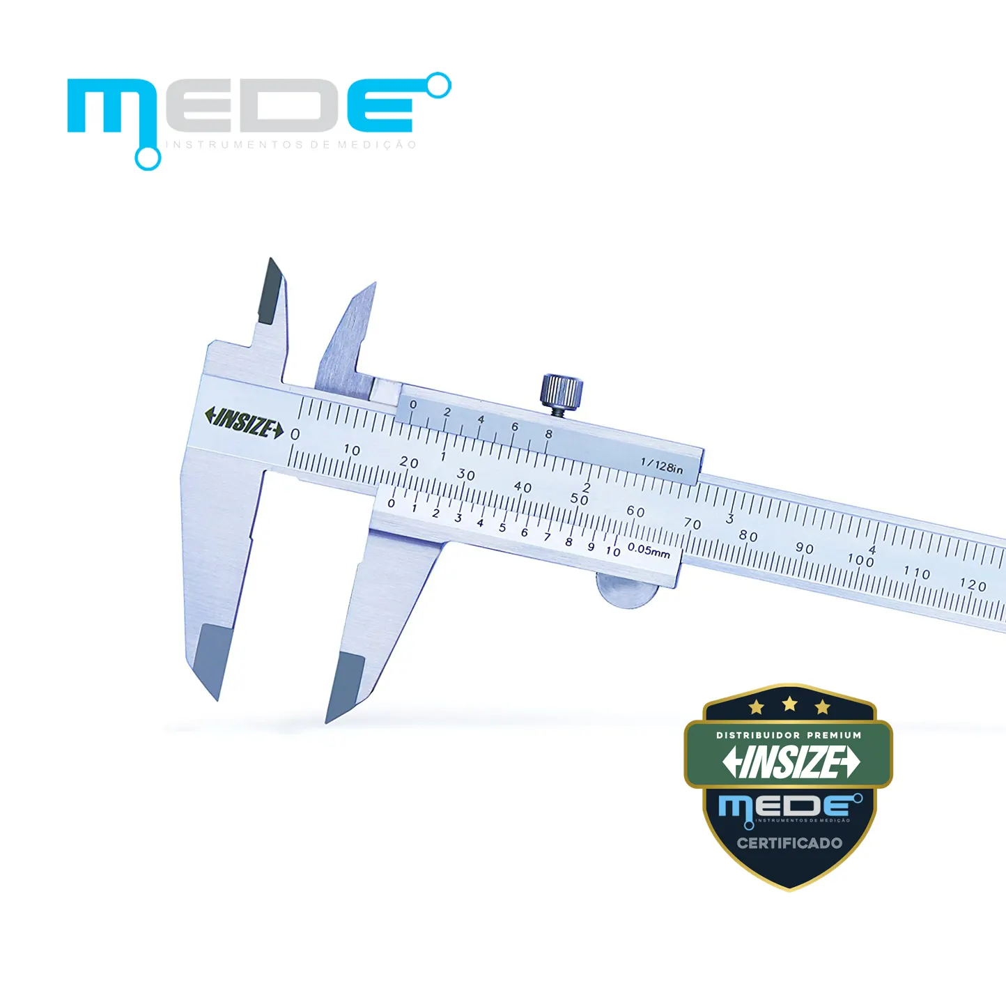 Paquímetro Analógico Universal 150mm (0,05) - Insize - 1205-150S