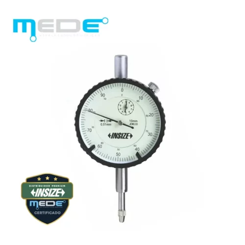 Relógio Comparador Analógico 10mm (0,01) - Insize - 2308-10A