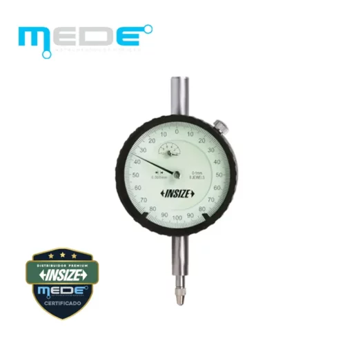 Relógio Comparador Analógico 1mm (0,001) - Insize - 2313-1A
