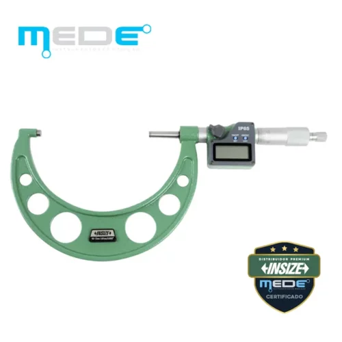 Micrômetro Externo Digital 100-125mm (0,001) com IP65 - Insize - 3108-125A
