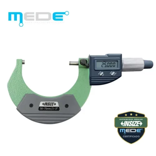 Micrômetro Externo Digital 50-75mm (0,001) - Insize - 3109-75A