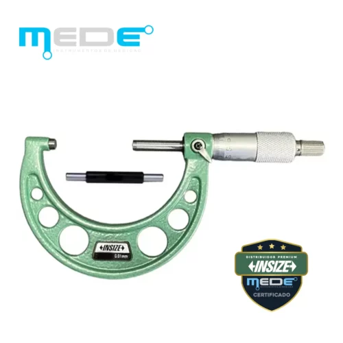 Micrômetro Externo Analógico 75-100mm (0,01) - Insize - 3203-100A