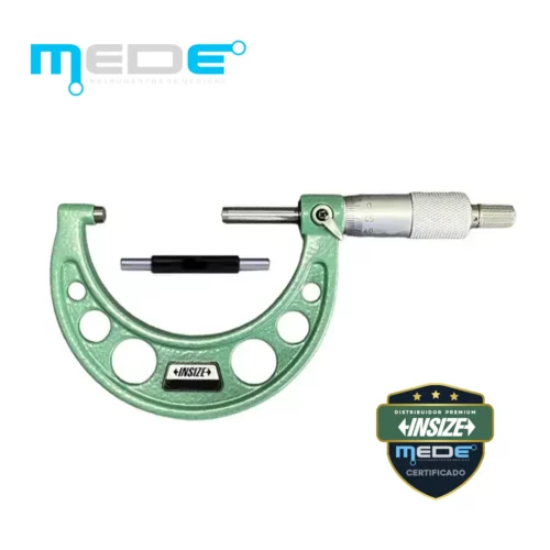 Micrômetro Externo Analógico 50-75mm (0,001) - Insize - 3210-75A