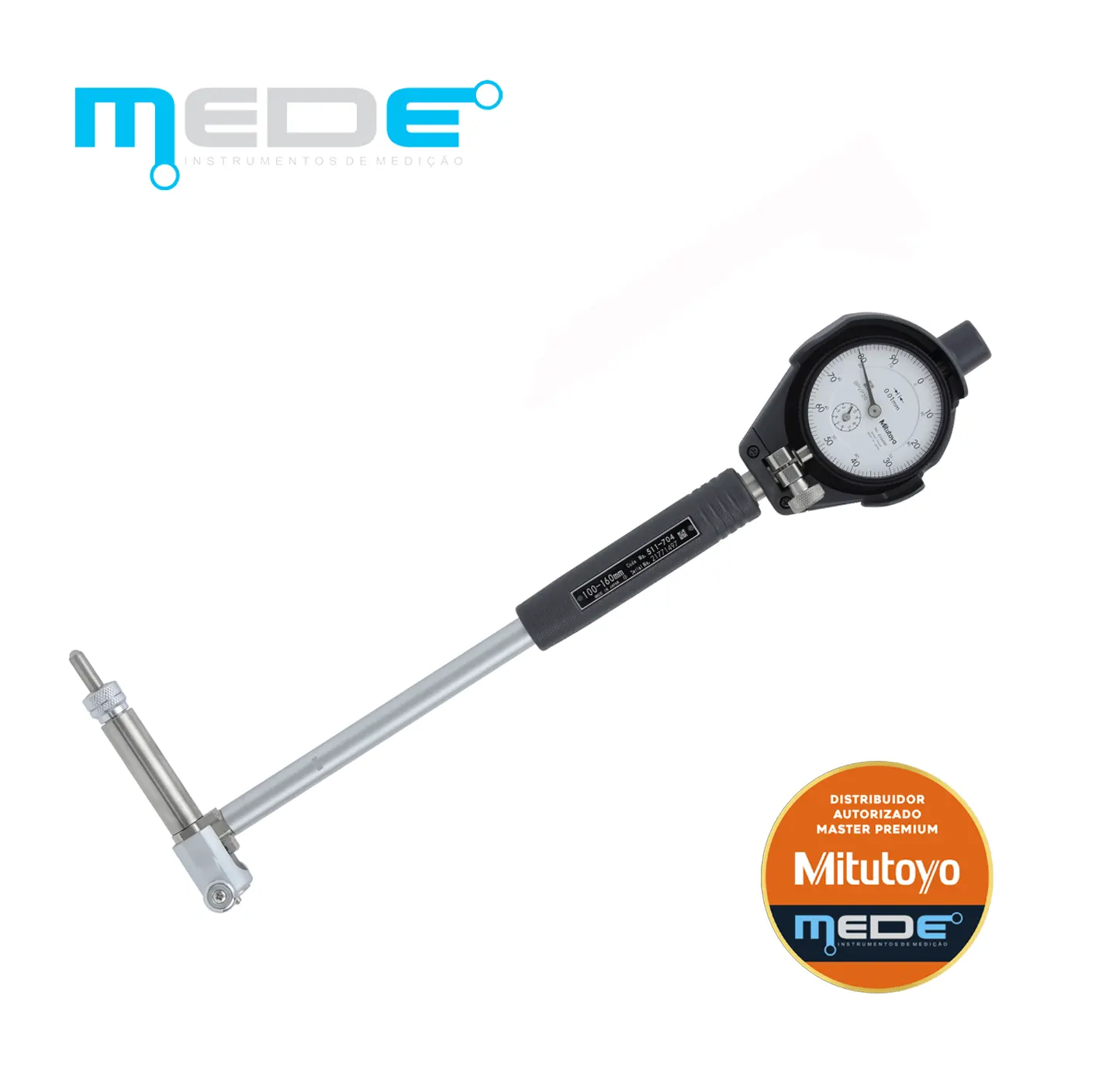 Comparador de Diâmetro Interno 100-160mm (0,01) - Mitutoyo - 511-714-20