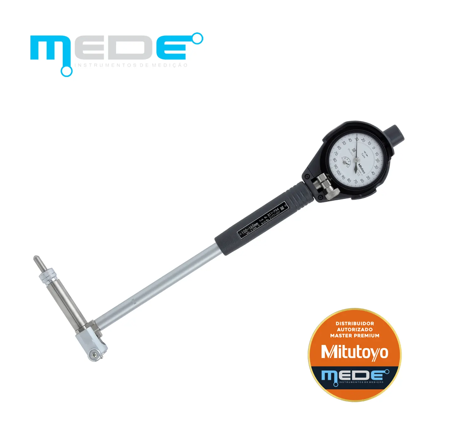 Comparador de Diâmetro Interno 100-160mm (0,001) - Mitutoyo - 511-724-20