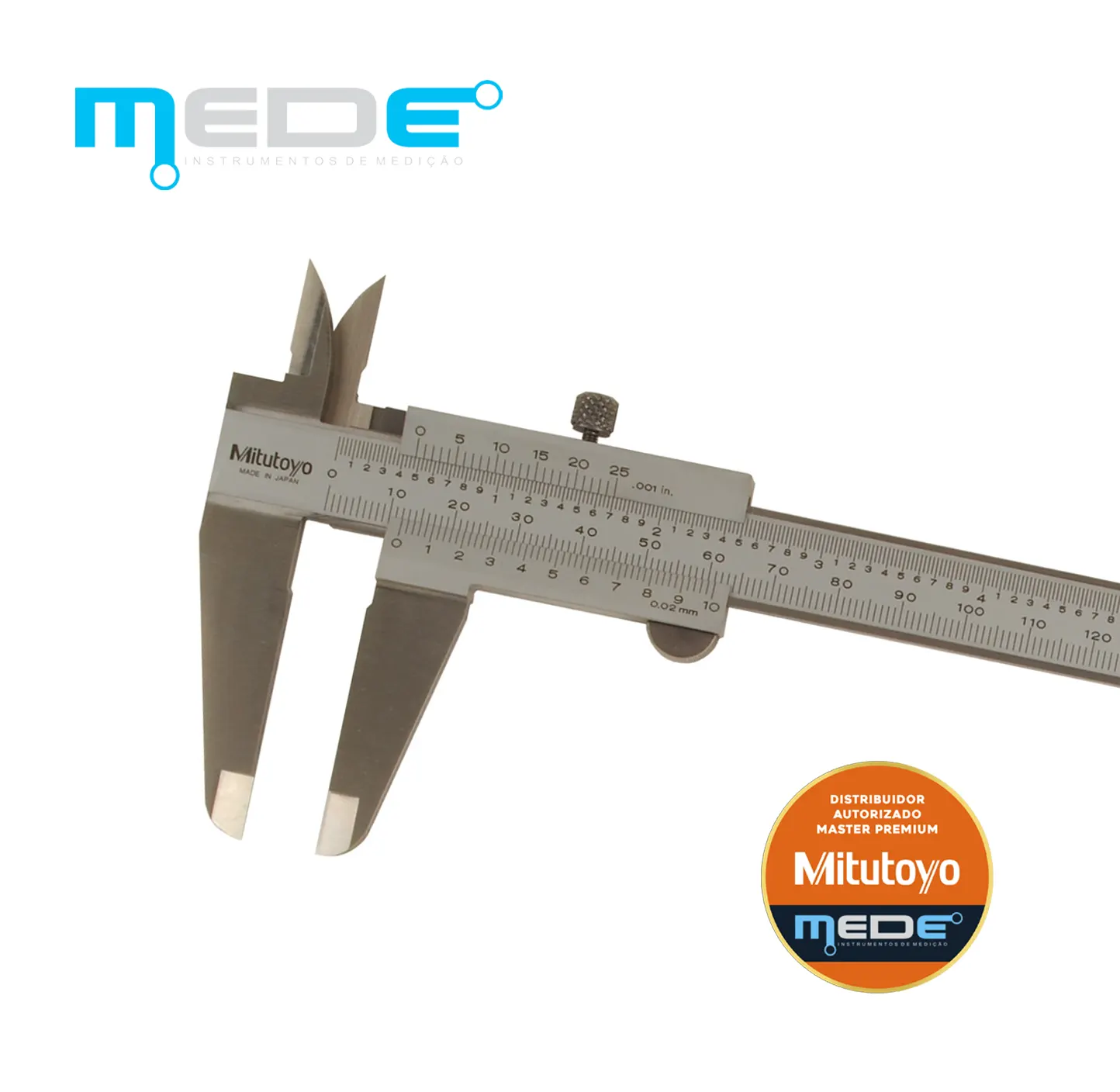 Paquímetro Analógico Universal 200mm (0,02) - Mitutoyo - 530-118