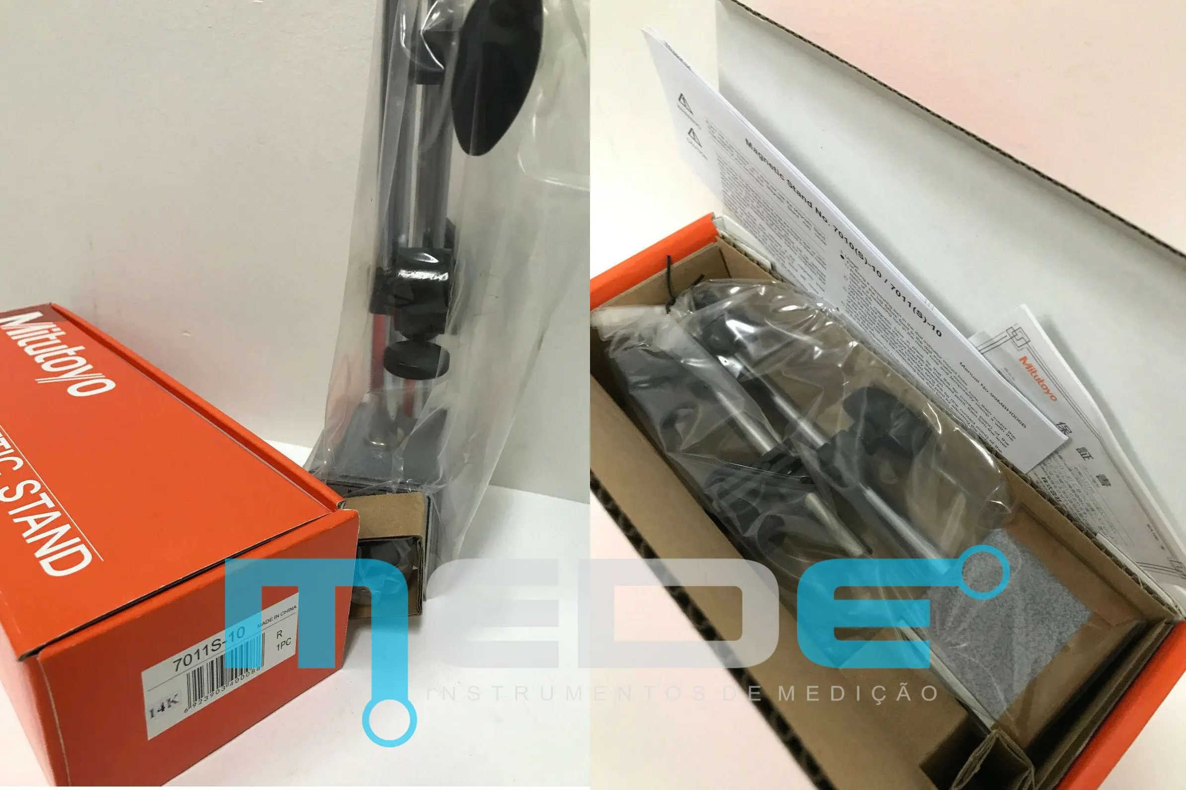 Suporte Magnético fixo com ajuste fino - Mitutoyo - 7011S-10 - Imagem 2