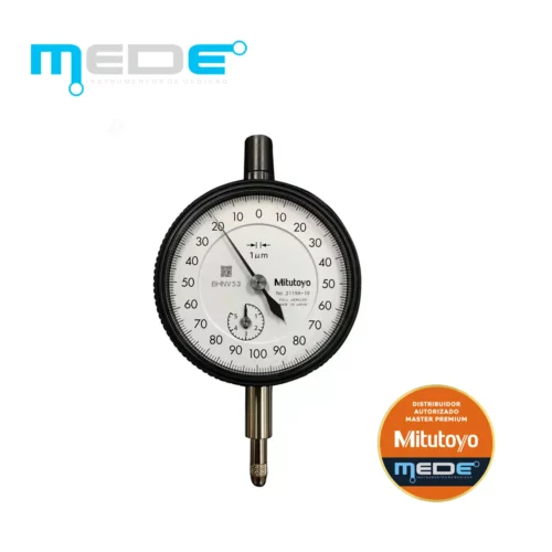 Relógio Comparador Analógico 5mm (0,001) - Mitutoyo - 2119A-10